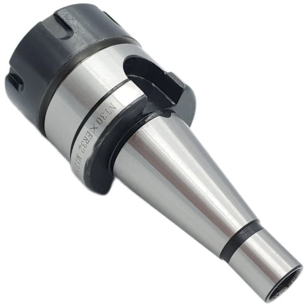 Патрон цанговый 7:24 К30 с комплектом цанг 3-16 мм, фиксирующая гайка 46 мм РИ ri.263.8 - фото